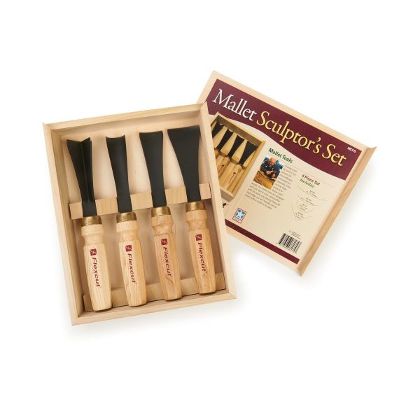 Kit de Goivas Flexcut Rabo de Peixe 4 Peças - Imagem 2