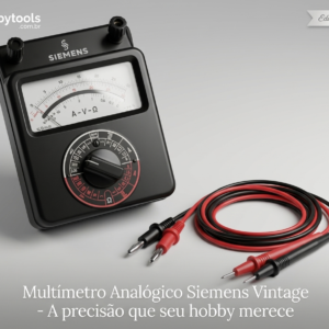 Multímetro Analógico Siemens MULTIZET A-V-Ω Importado Funcional